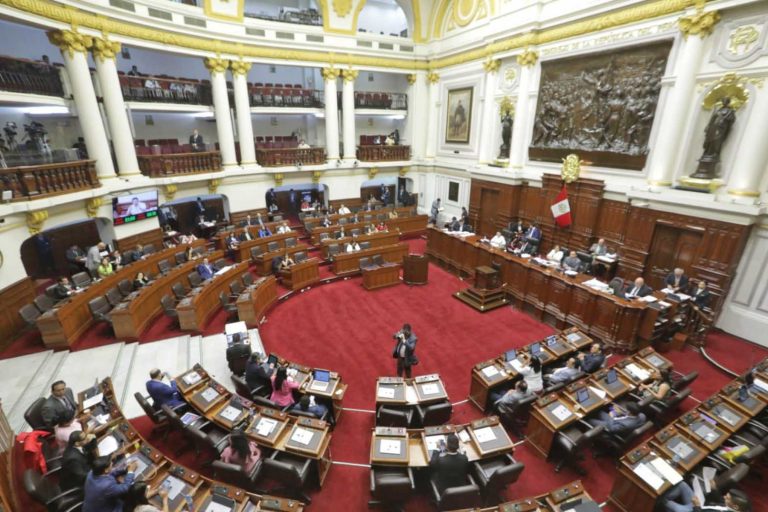 Congreso: autonomía del Ministerio Público y ampliación de Reinfo en agenda del pleno