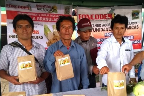 Feria del Foncodes exhibirá productos de 48 emprendimientos de Cajamarca y Lambayeque