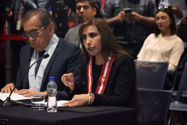 Patricia Benavides asegura que no tengo miedo a la destitución al cargo de fiscal de la Nación