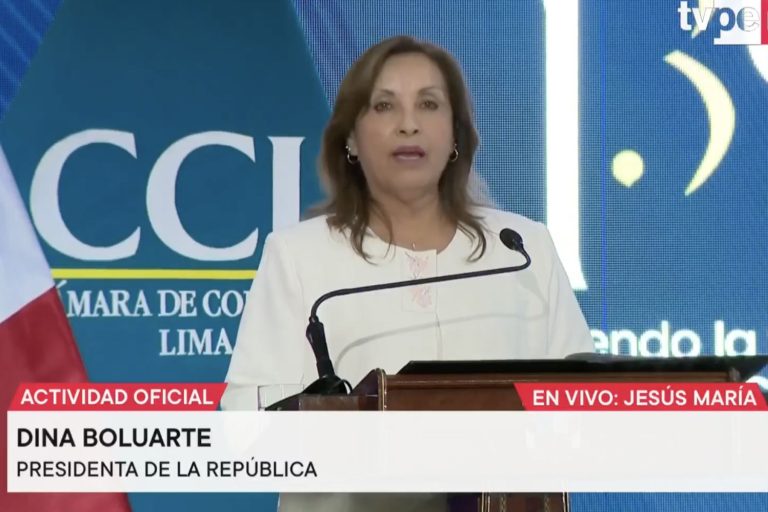 Presidenta Boluarte destaca desempeño económico y mayor impulso a obras de infraestructura