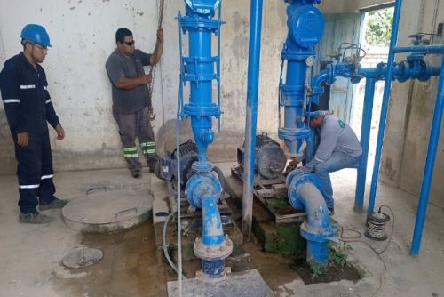 Recuperan producción de 3 plantas de tratamiento de agua potable de Tumbes