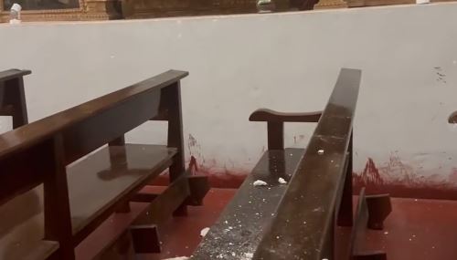 Temblor en Cusco: templo Santiago Apóstol de Lucre y la comisaría registran serios daños